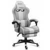 Herné kreslo Huzaro Force 4.7 látka biela
