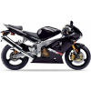 NÁLEPKY NA MOTOCYKEL JUULA PRE KAWASAKI ZX 6R 2003 ČIERNE B6