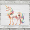 DTF transfer/nažehľovačka Jednorožec 6 Rozmer: do 14cm