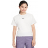 Dievčenské tričká Nike Kids Sportswear Essential - white - Biely (XL)