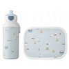 LITTLE DUTCH Desiatový set (fľaša 400ml+box) Námornícky záliv