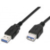 PremiumCord Prodlužovací kabel USB 3.0 Super-speed 5Gbps A-A, MF, 9pin, 2m ku3paa2bk