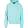 Build your Brand Mikina BY 162 s kapucí COT560162ahq13-beryl blue 3XL Modrá beryl