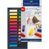 Suché pastely FABER-CASTELL Gofa - Soft Pastels - farebná sada mini 24 ks
