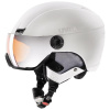uvex hlmt 400 visor style white mat