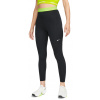 Dámske legíny Nike Pro 365 Tight 7/8 Hi Rise - black/volt/white - Čierny (M)