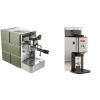 Stone Espresso Mine Green + Lelit William PL72-P