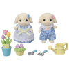 Sylvanian family Kvetinový set a súrodenci Flora králikov