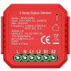 NEDIS šikovný duálny spínač osvetlenia/ 2x 100W/ pripojenie terminálu/ Zigbee 3.0/ Android/ iOS/ Nedis® SmartLife/ červený