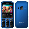 EVOLVEO EasyPhone XS, mobilní telefon pro seniory, modrý