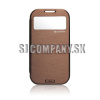 Zadný kryt Samsung Galaxy S III – Easy View – hnedá