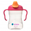 B.BOX Hrnček s náustkom ružový 4m+ 240 ml