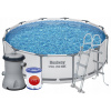 7v1 VEĽKÝ ZÁHRADNÝ RÁMOVÝ BAZÉN PRO MAX 366x100 cm - BESTWAY 56418 (7v1 VEĽKÝ ZÁHRADNÝ RÁMOVÝ BAZÉN PRO MAX 366x100 cm - BESTWAY 56418)