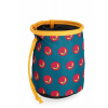 Vrecko na magnézium La Sportiva Climbing On The Moon Chalk Bag - turchese/giallo