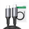 Kábel Ugreen USB typ C - USB typ C 3 m čierny