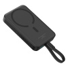 Baseus magnetická power banka Mini (P1002210B113-00) – MagSafe, 2× USB-C, Lightning, 10 000 mAh, 30 W, rýchle nabíjanie, čierna