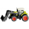 SIKU Blister traktor Claas Axion s předním nakladačem model kov 1392