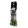 Lezecké expresky Black Diamond LiteWire Quickpack 12cm x 6 - envy green