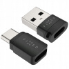 Mini adaptér, adaptér blokátor dát Fixed USB-C - USB-A / USB-C