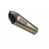 GPR Koncovka výfuku Slip-on GPR NEW GRAND PRIX EVO TITANIUM E4.D.133.CAT.GPAN.TO Brushed Titanium including removable db killer, link pipe and catalyst