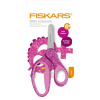 FISKARS Detské nožnice s trblietkami, ružové, 13 cm (6+)