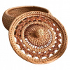 Kôš, košík - Rattan Design Candy Storage Ručne vyrábaný kôš (Organizátor dekoratívna ratan box)