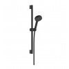 Hansgrohe Activera S Set sprchovej hlavice, tyče a hadice, EcoSmart, matná čierna 28041670-HG