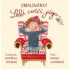 Omalovánky Lali cvičí jógu