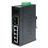 PLANET ISW-511T sieťový prepínač Nespravované L2 Fast Ethernet (10/100) Čierna (ISW-511T)