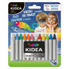Kideá Ceruzky na tvár 12kol x 2,5g blister