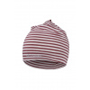 Čiapka tenká pruh Reflex Outlast® - pruh bordo-39-41cm (1ks skladom)