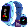 Smartwatch GPS lokalizátor Allnoel odtiene modrej (Detské inteligentné hodinky GPS hodinky lokalizátor SIM)