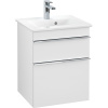 VILLEROY & BOCH Venticello závesná skrinka pod umývadielko, 2 zásuvky, 466 x 425 x 590 mm, White Matt, A92201MS