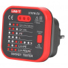 Tester elektrických zásuviek RCD Uni-T UT07B-EU