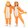 Pyžamo Onesie Kigurumi Kostým Prezlek Pokémon Charmander Deti 125-135