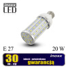 NVOX E27 LED žiarovka 20W kovová, teplá, 3000K