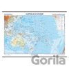 Austrálie a Oceánie - školní nástěnná zeměpisná mapa 1:13 mil./136x96 cm - Kartografie Praha