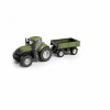 ZELENÝ TRAKTOR S PRÍVESOM V KRABICI