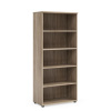 BASIC Policová skriňa , otvorená, 80x40x182,1cm, dub Sonoma