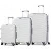 Sada kufrov Rock TR-0212/3 PP biela (TR-0212/3_WHITE)