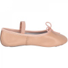 Slazenger Full Sole Leather Ballet Shoe Childrens Nude 1 (33)