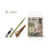 DELPHIN Set sCamo PinC + Swivel veľ. 4 + Tube, 5 setov