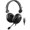 Herné slúchadlá A4tech HU-35 USB čierna (HU-35)