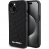 Karl Lagerfeld PU Quilted Pattern iPhone 15 čierne