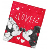 Detská deka Mickey a Minnie Mouse Love 130x160 cm