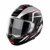 Moto helma Nolan N120-1 Nightlife N-com Metal White 27 biela L