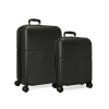 JOUMMA BAGS PEPE JEANS Highlight Negro, Sada luxusných ABS cestovných kufrov 70cm/55cm, 7689521