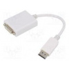 Adaptér DisplayPort 1.2 bilá Vlastnosti podporuje 4K, UHD