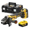 DeWalt DCG405P2 18V bruska 125 mm, 2 x 5,0 Ah, kufr