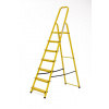 Elkop Oceľový rebrík žltý, 7 priečok